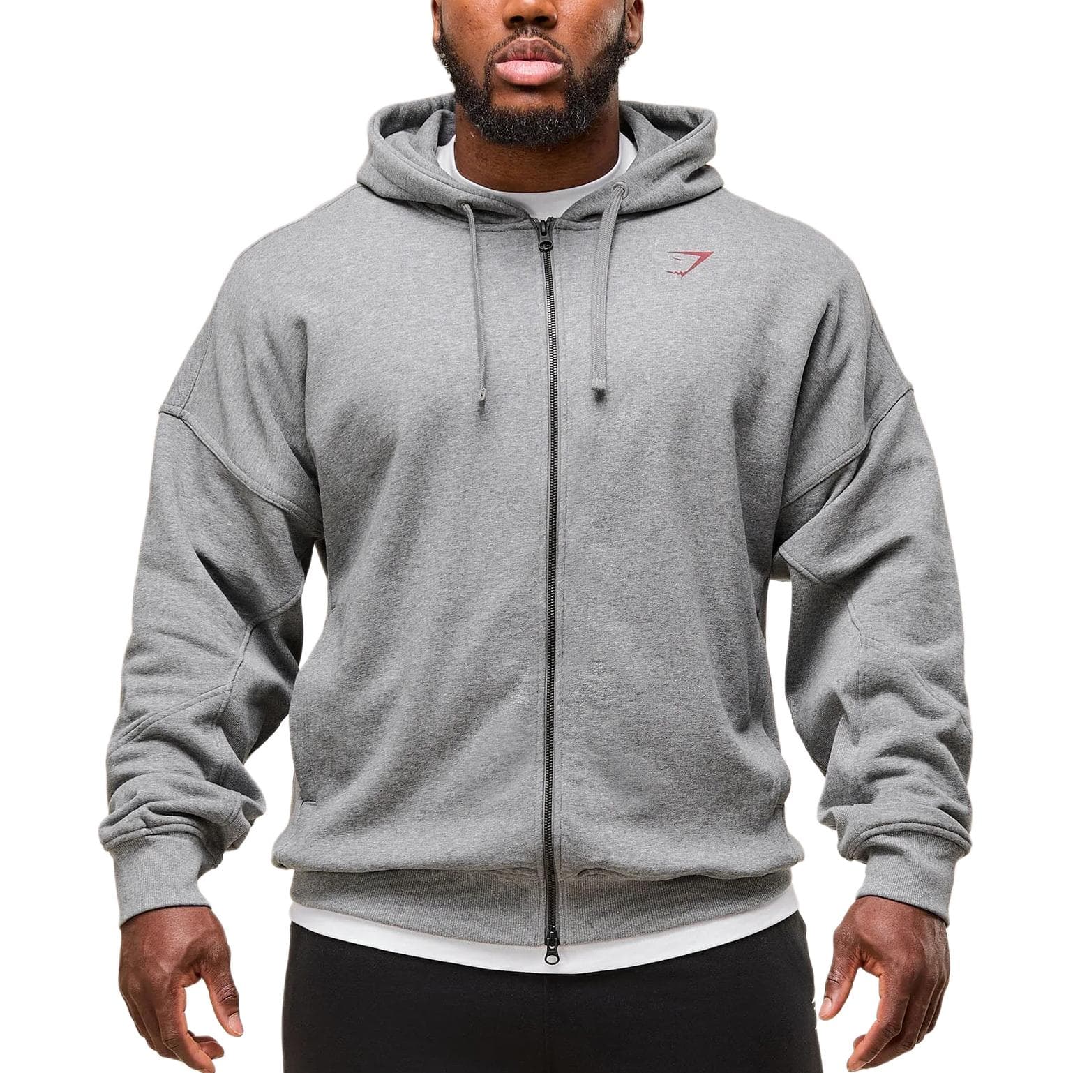 GYMSHARK Power Zip Up logo