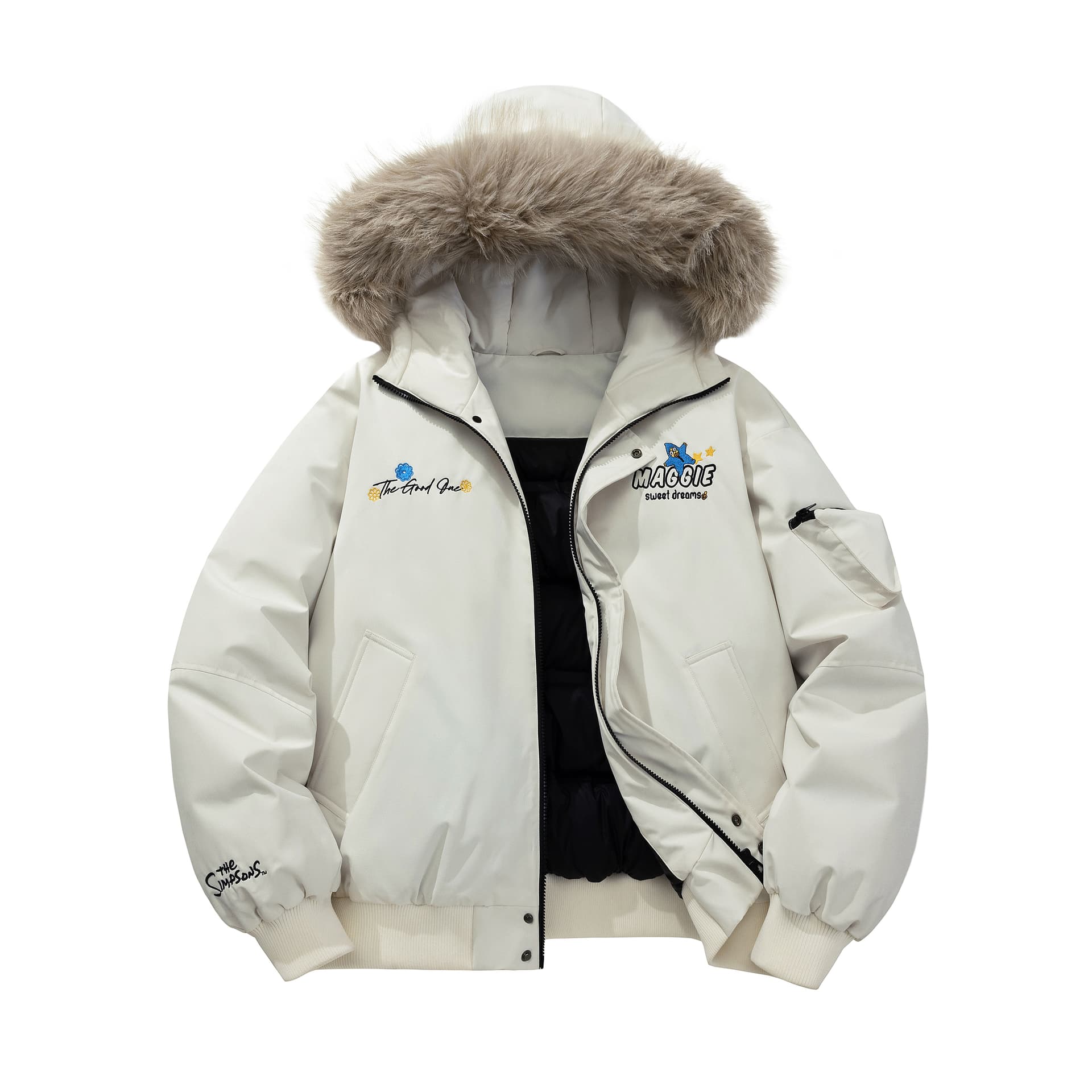 The Simpsons/辛普森一家 The Simpsons Parka Down Jacket