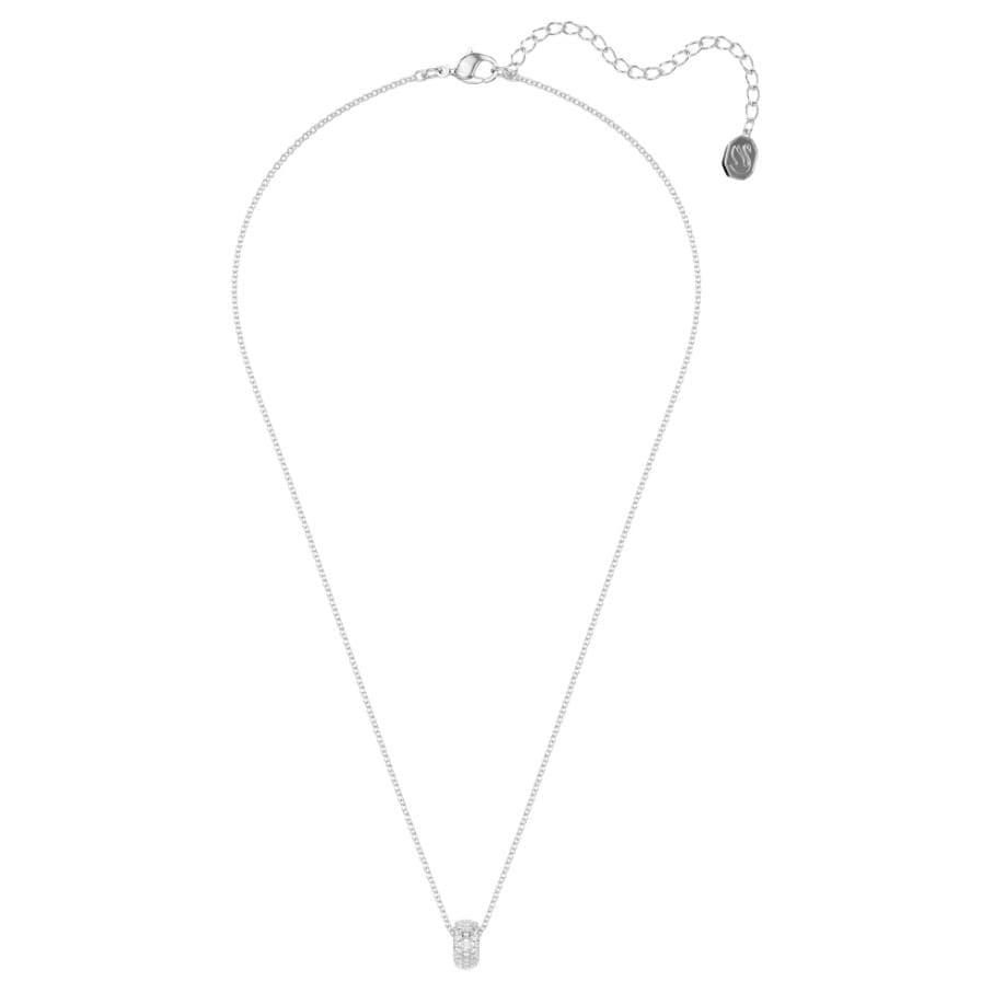 Swarovski/施华洛世奇 Swarovski Dextera Necklace Rhodium Silver