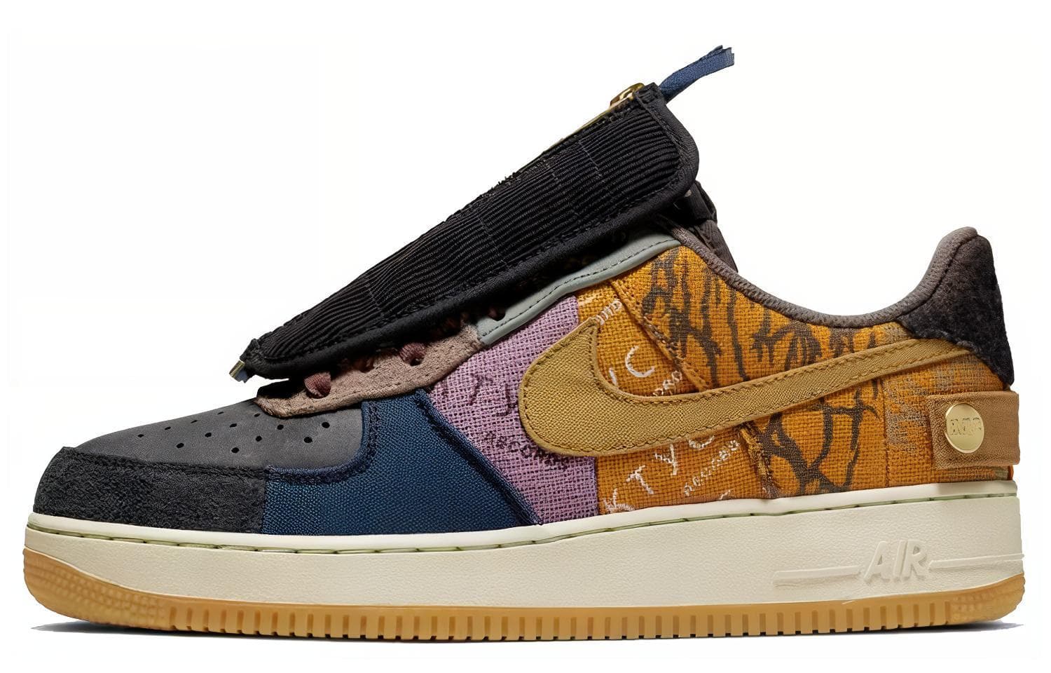Travis Scott x Nike Air Force 1 "Cactus Jack" Yellow