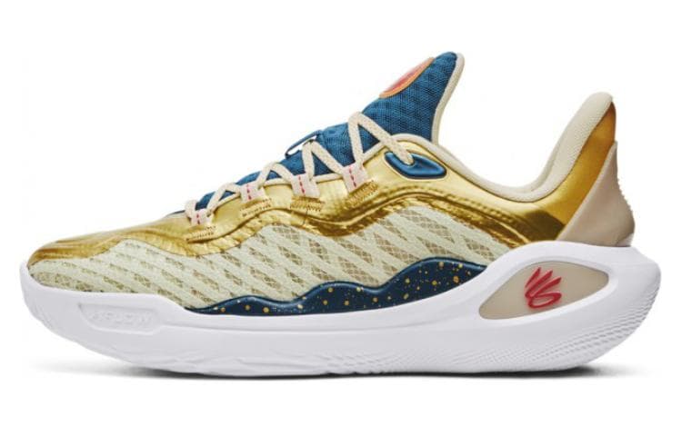 Under Armour Curry 11 Championship Mindset Blue Gold
