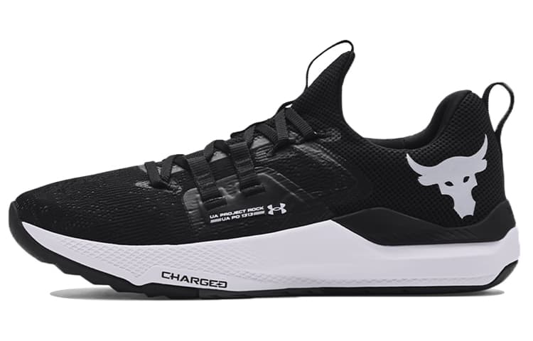 Under Armour Project Rock BSR Black White