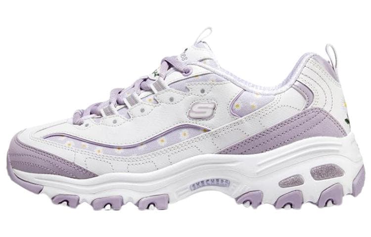 Skechers/斯凯奇 Skechers D'LITES 1.0 White Purple