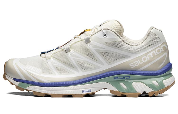 SALOMON/萨洛蒙 Salomon XT-6 White Green Purple