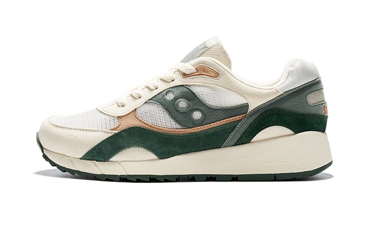 Saucony Shadow 6000 White Green