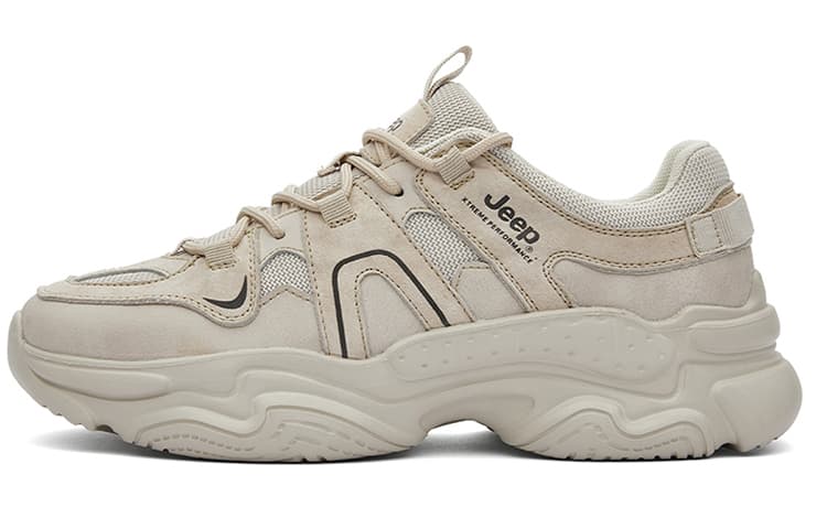 Jeep Outdoor Low-Top Beige