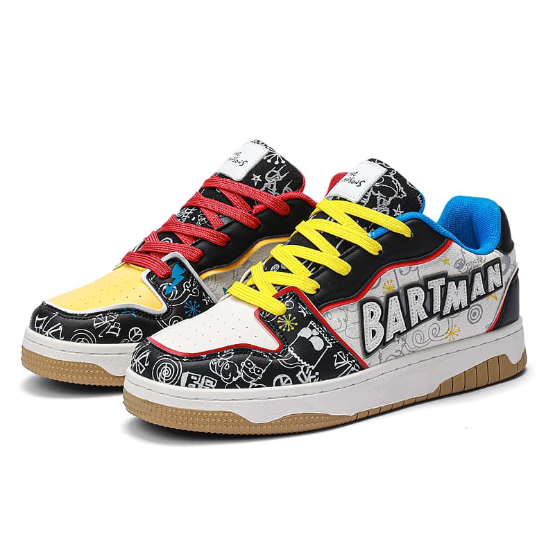 The Simpsons/辛普森一家 The Simpsons Canvas Low Top Sneakers
