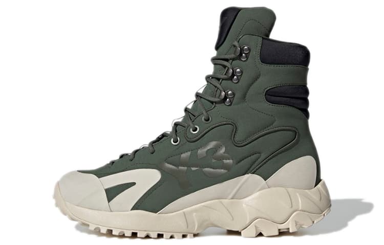 Y-3 Notoma Green Grey