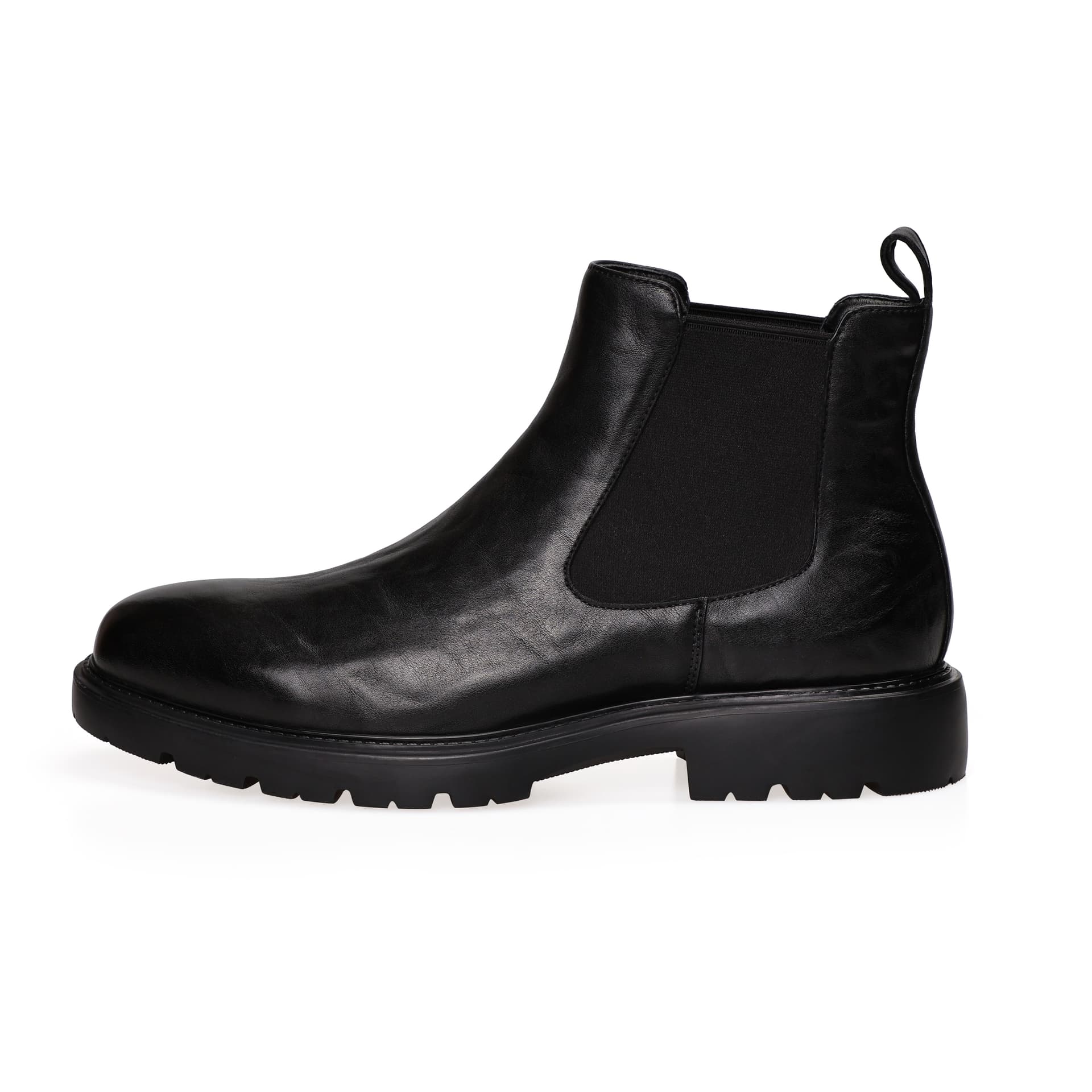 博斯绅威/BOSSSUNWEN BOSSSUNWEN Chelsea Boots Black