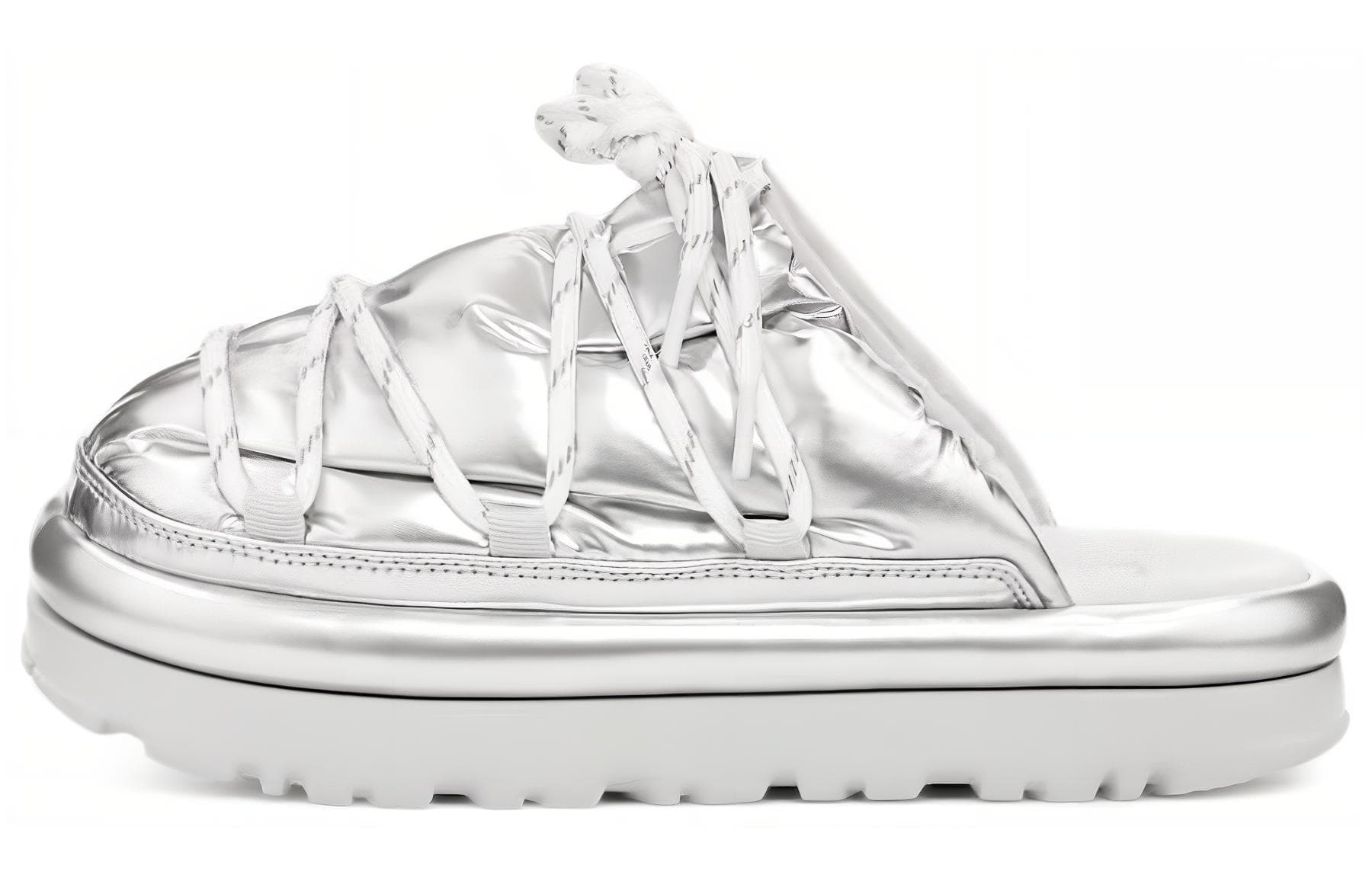 UGG Silver Clog Slippers