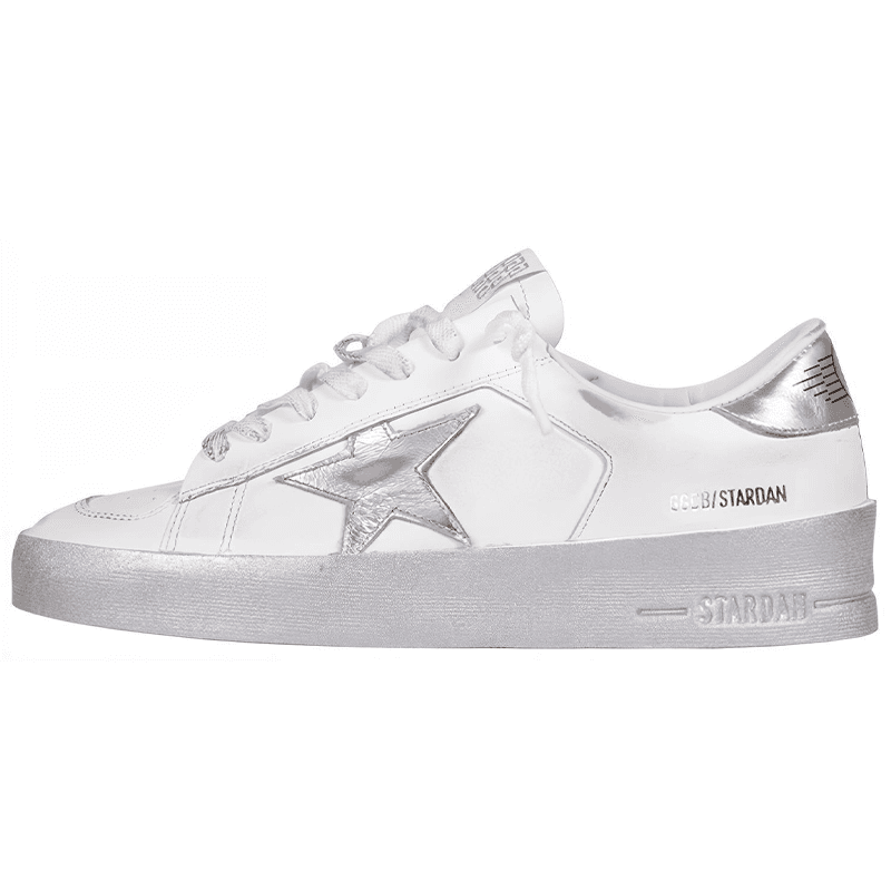 Golden Goose Stardan White Silver