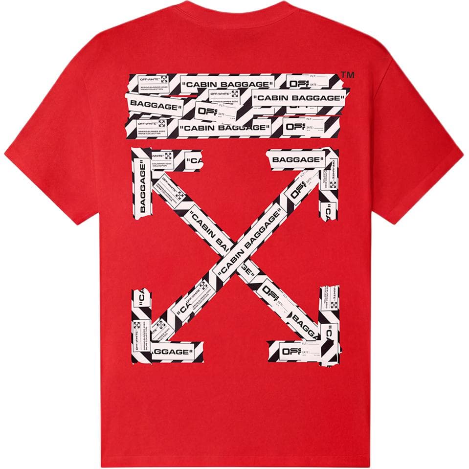 OFF-WHITE SS20 Arrows T-Shirt Red