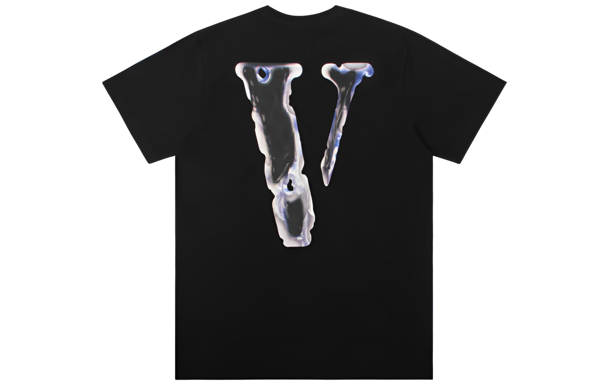 VLONE Prism Logo T-Shirt Black White