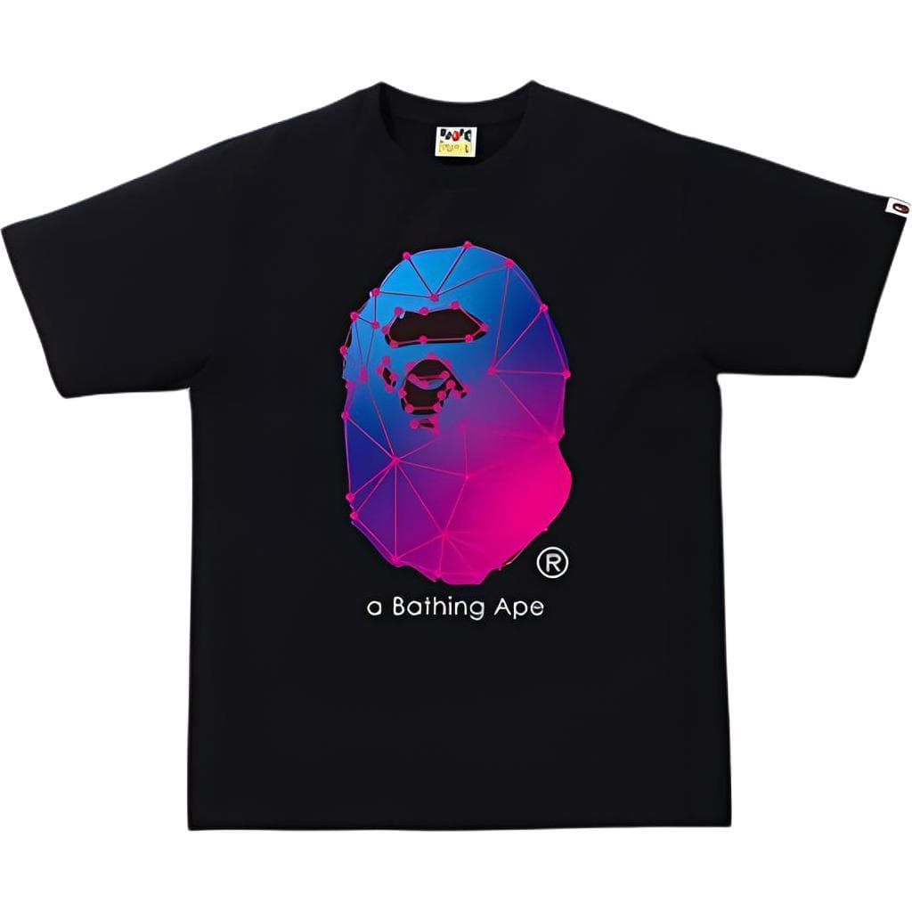 A BATHING APE BAPE Spider Mesh T-Shirt