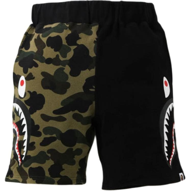 A BATHING APE BAPE Shark Camo Shorts