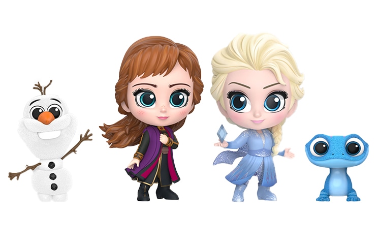 Hot Toys Elsa Anna Cosbaby Set