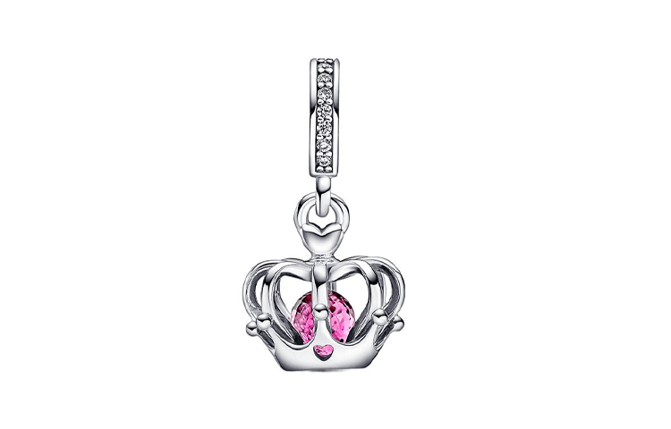 Pandora/潘多拉 Pandora Crown Charm Multicolor