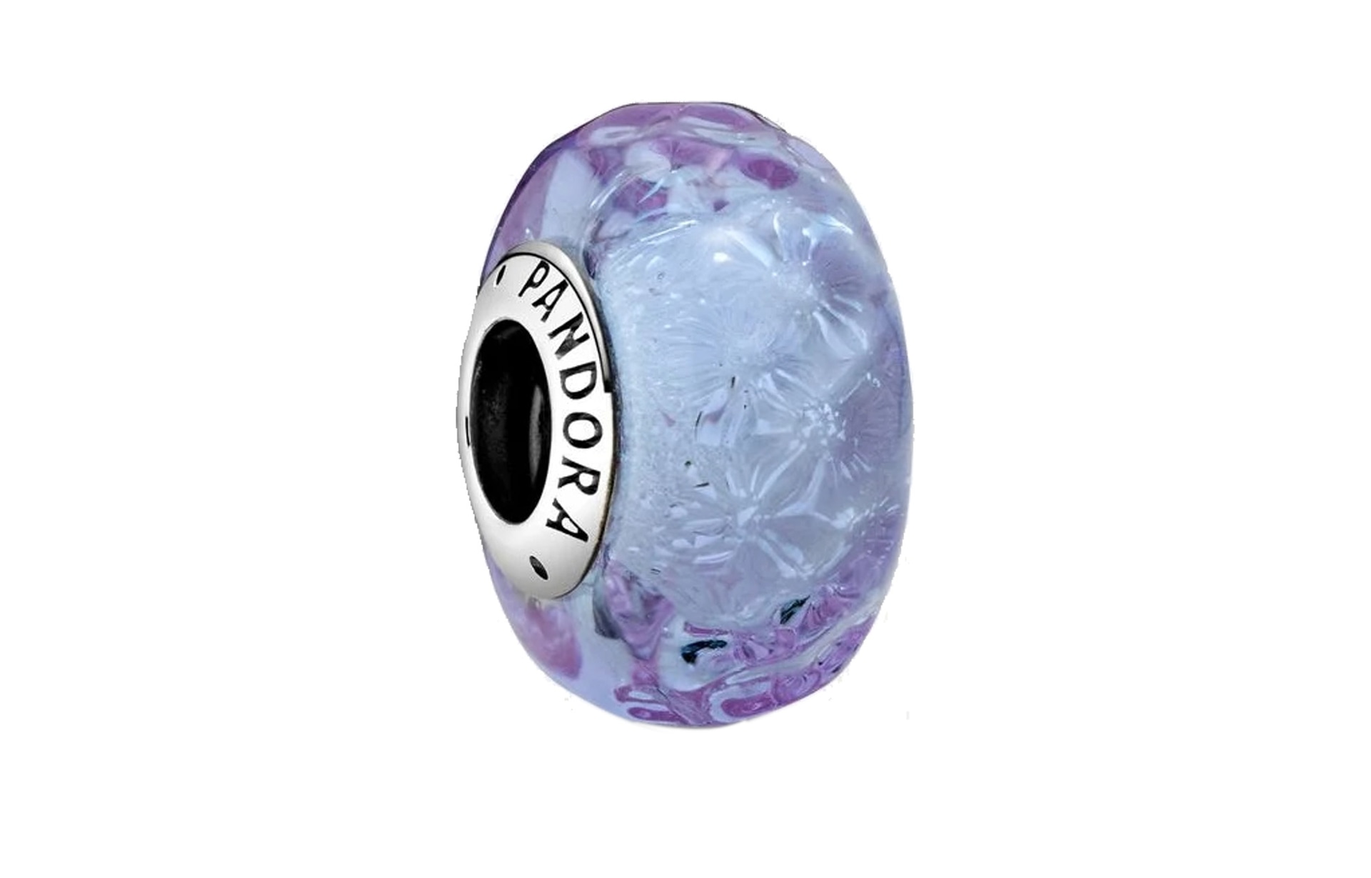 Pandora/潘多拉 Pandora Murano Charm Lavender