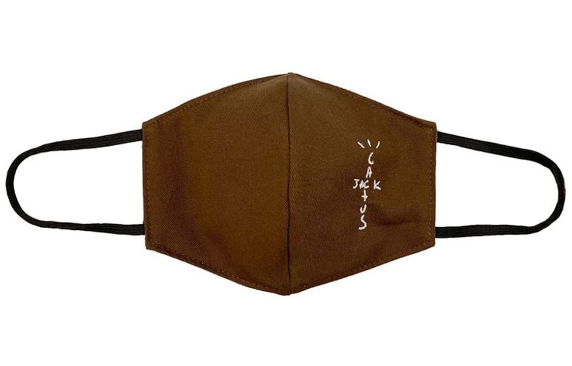Travis Scott Cactus Jack Cloth Face Covering Brown