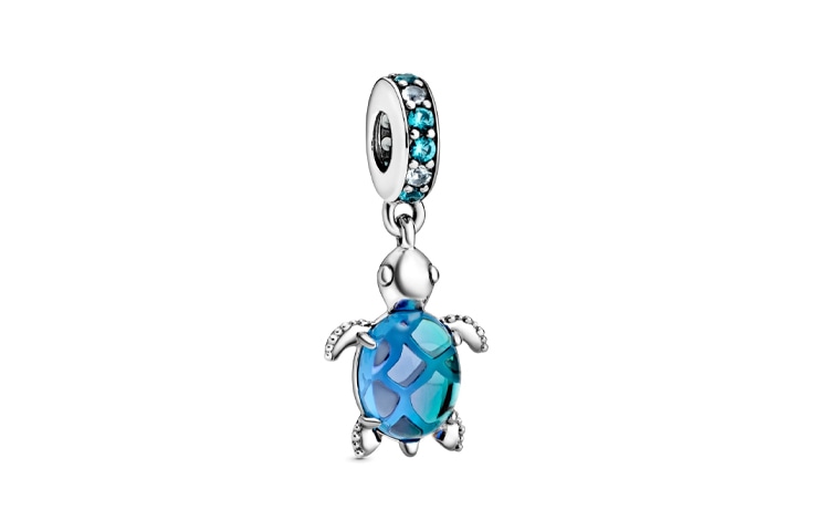 Pandora/潘多拉 Pandora Ocean Series Glass Turtle Charm