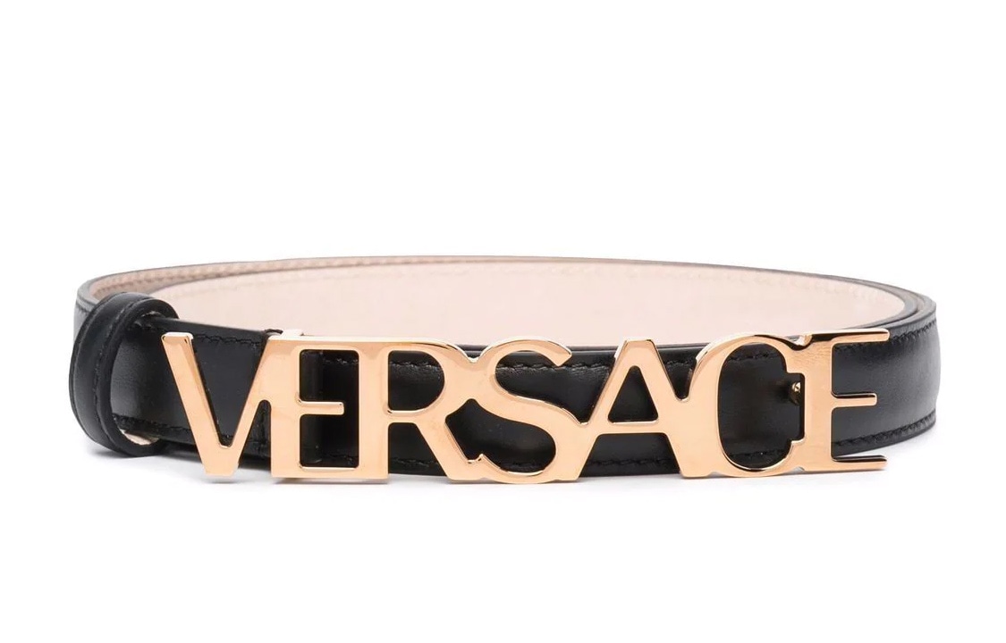 VERSACE/范思哲 Versace Belt Black 2.2cm