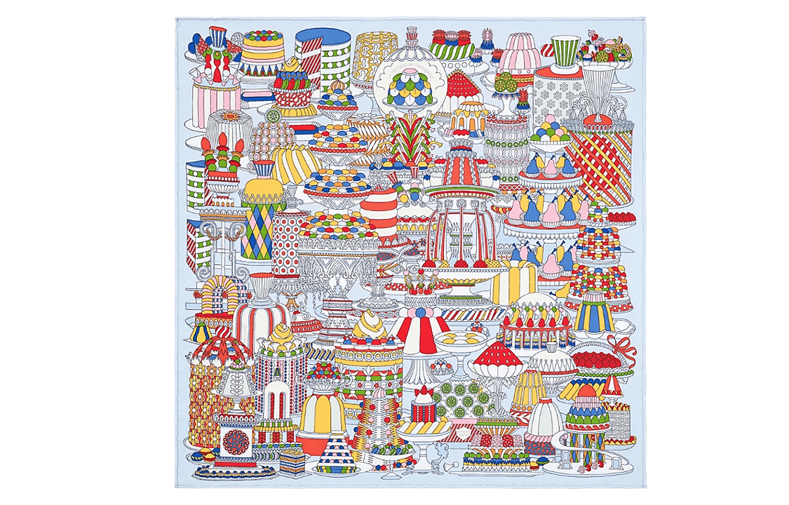 HERMES/爱马仕 Hermes Silk Scarf