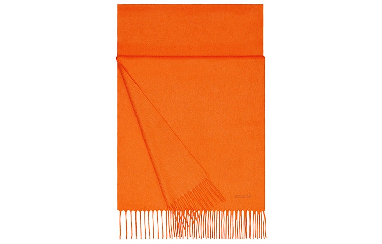 HERMES/爱马仕 Hermes Logo Tassel Cashmere Scarf