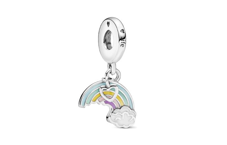 Pandora/潘多拉 Pandora Rainbow Enamel Pendant