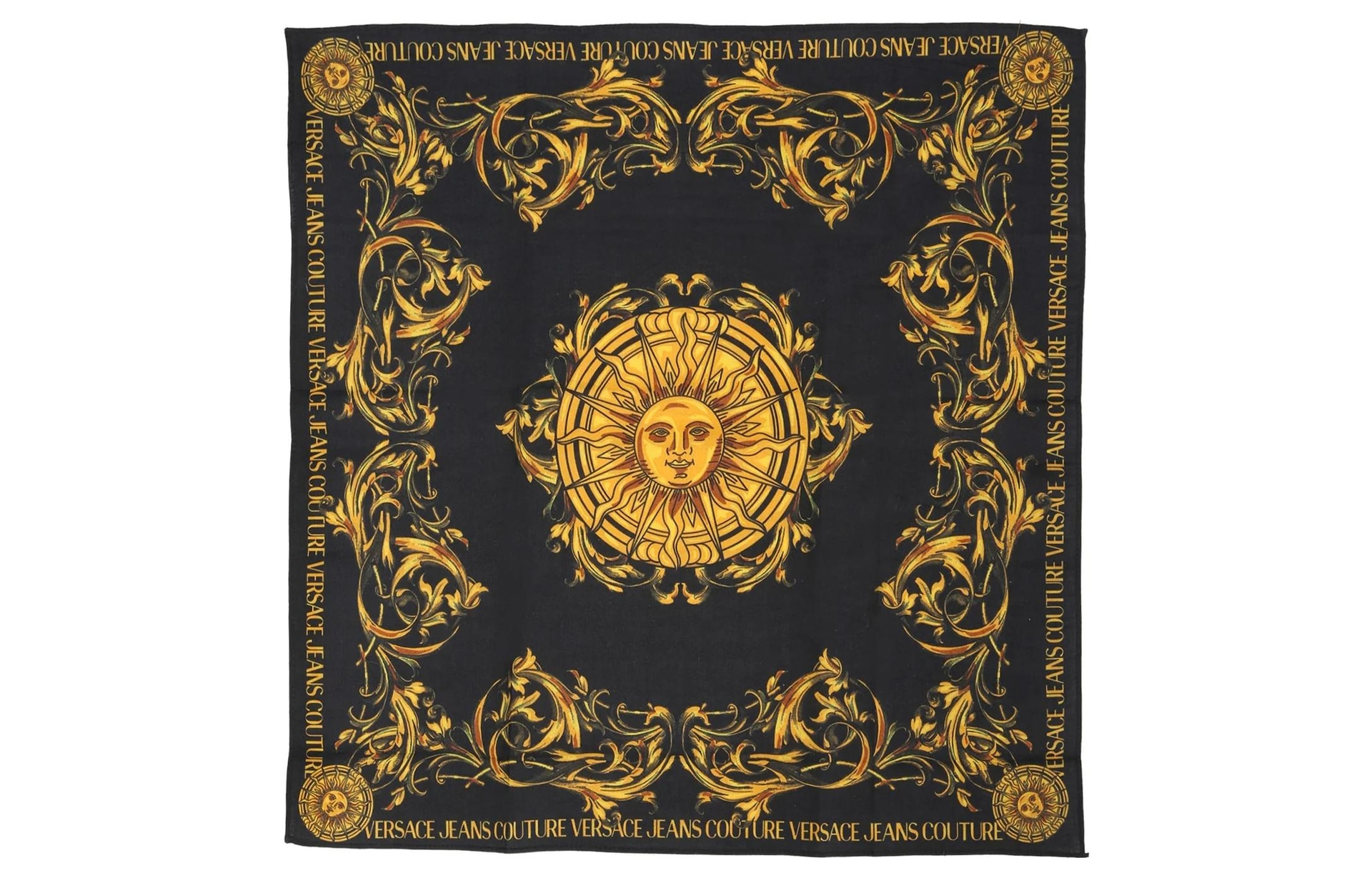 VERSACE JEANS COUTURE Versace Baroque Print Scarf