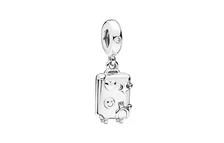 Pandora/潘多拉 Pandora Travel Suitcase Charm