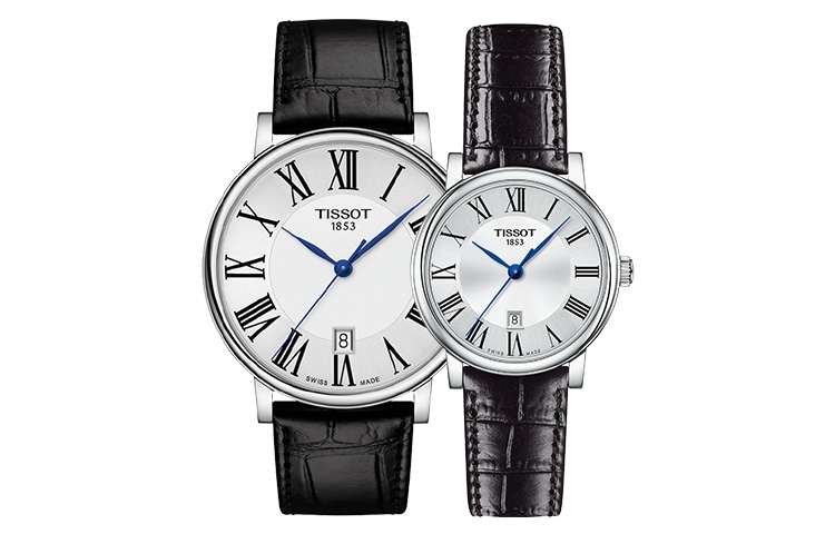 TISSOT/天梭 TISSOT 40mm T1224101603300+T1222101603300