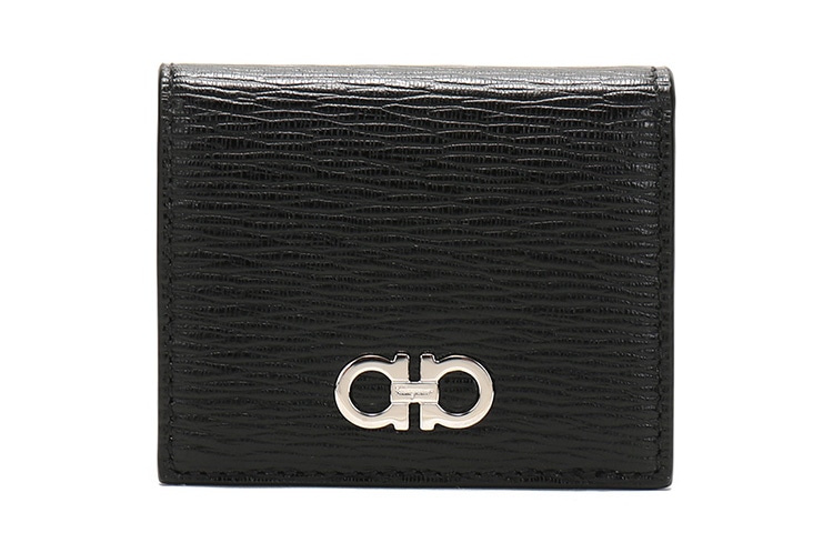 FERRAGAMO/菲拉格慕 Ferragamo Coin Wallet Black