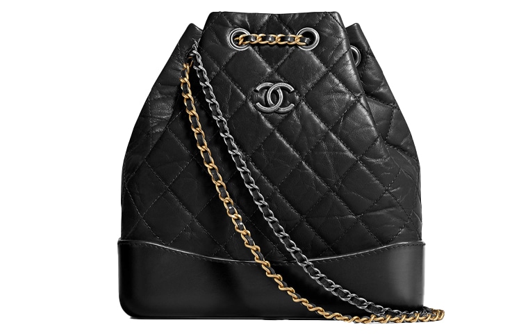 Chanel Gabrielle Backpack Black