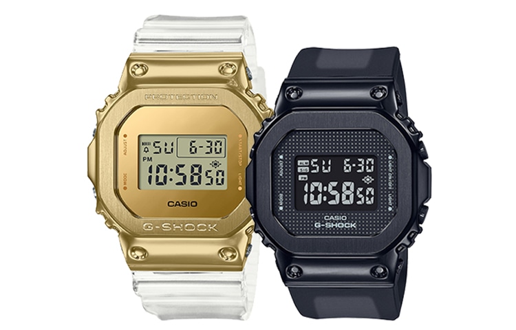 Часы CASIO/卡西欧 CASIO GM GM-S5600SB-1PR+GM-5600SG-9PR