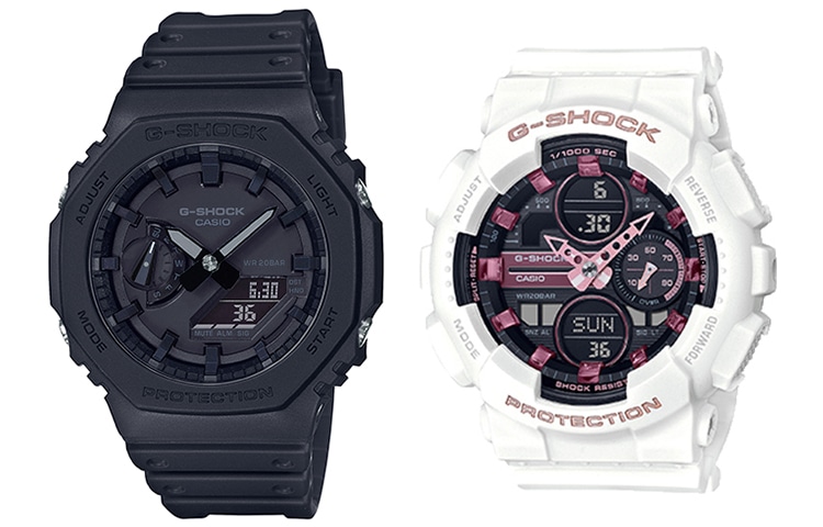 CASIO/卡西欧 Casio G-Shock GA-2100-1A1 + GMA-S140M-7AER