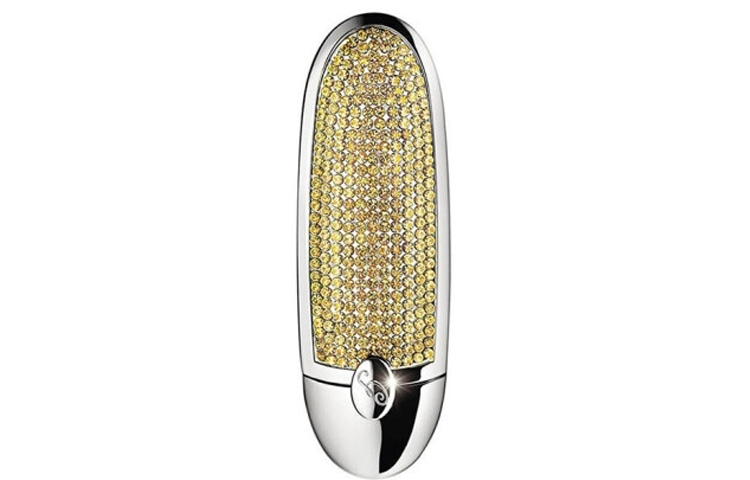 GUERLAIN/娇兰 娇兰 新款镜子口红臻彩宝石口红壳 轻巧 瑰丽钻石金/瑰丽钻石白