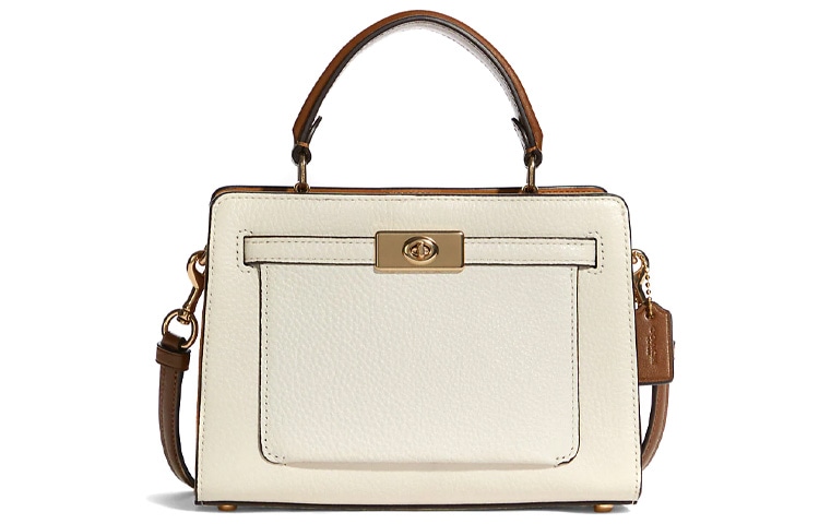 COACH/蔻驰 COACH Lane 20 Chalk拼Copper