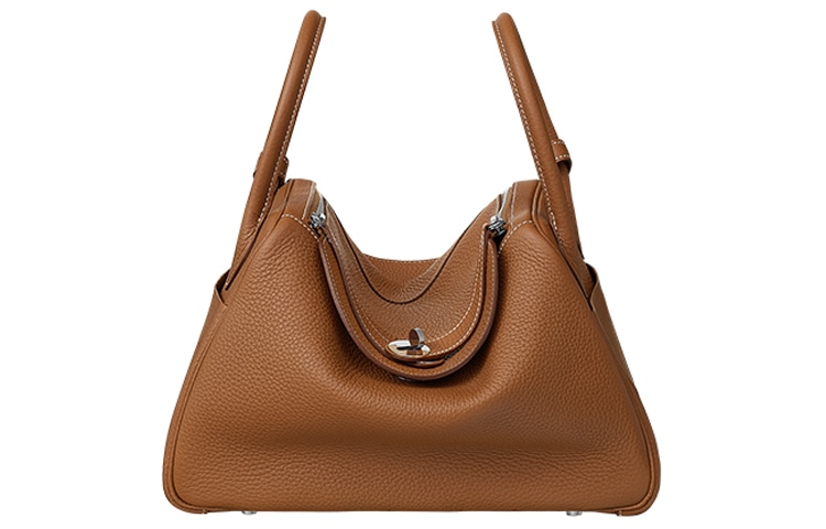 HERMES/爱马仕 HERMES Lindy 30 TaurillonClemence 37 Gold