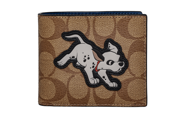 COACH/蔻驰 COACH x Disney 3 in 1 Wallet Brown