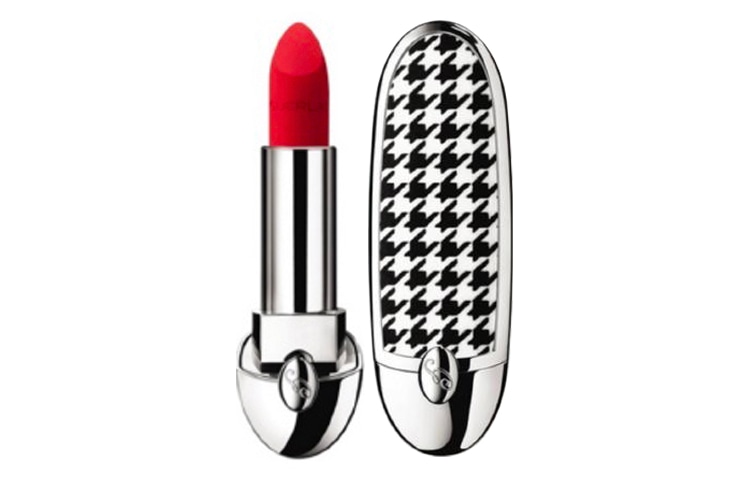 GUERLAIN/娇兰 娇兰  臻彩宝石丝绒唇膏+典雅千鸟格纹外壳 易上色 滋润 保湿