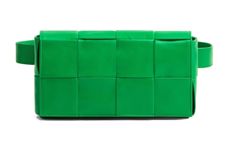 Bottega Veneta/葆蝶家 Bottega Veneta Cassette Belt Parakeet Green