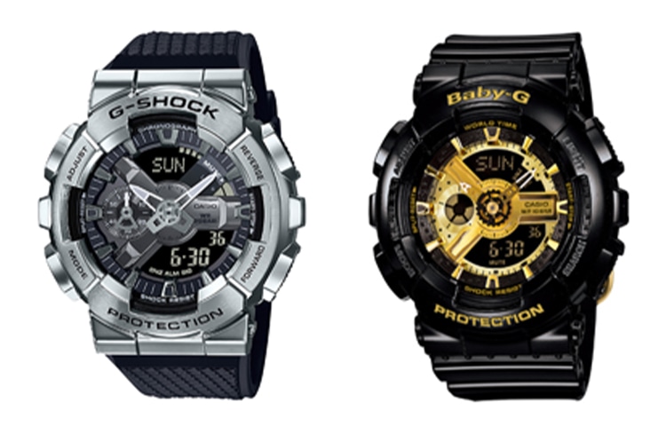 CASIO/卡西欧 CASIO G-SHOCK GM-110-1A+BA-110-1AER