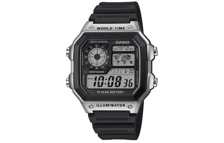 CASIO/卡西欧 CASIO YOUTH AE-1200WH-1C