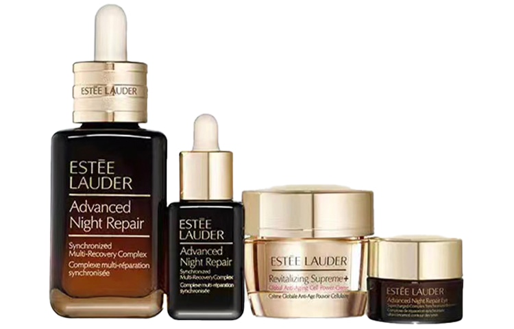 ESTEE LAUDER/雅诗兰黛 雅诗兰黛 第七代小棕瓶精华液套装 修护淡纹紧致 四件套