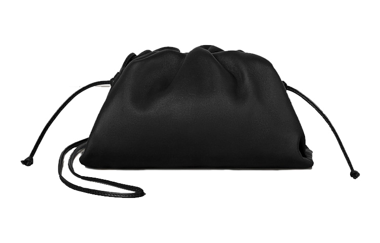 Bottega Veneta/葆蝶家 Bottega Veneta Mini Shoulder Clutch Black