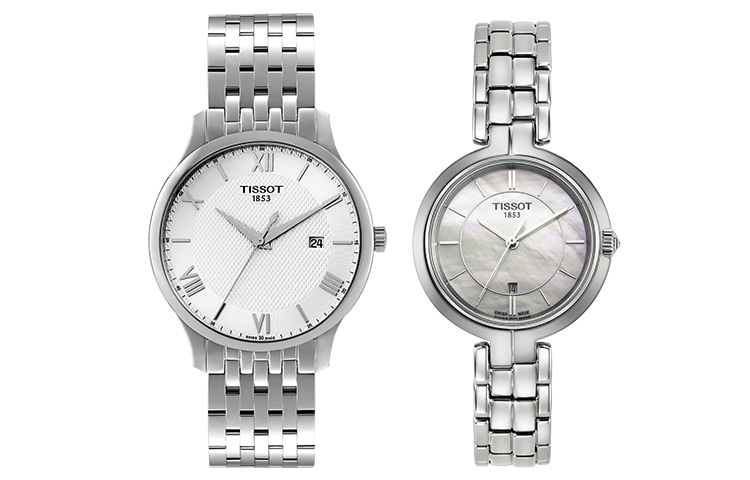 TISSOT/天梭 TISSOT 42mm T0636101103800+T0942101111100
