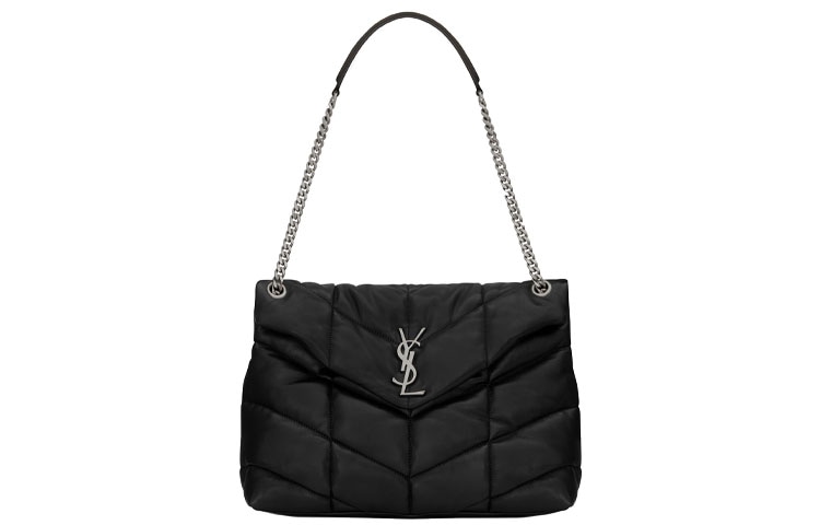SAINT LAURENT/圣罗兰 Saint Laurent Loulou Puffer Black