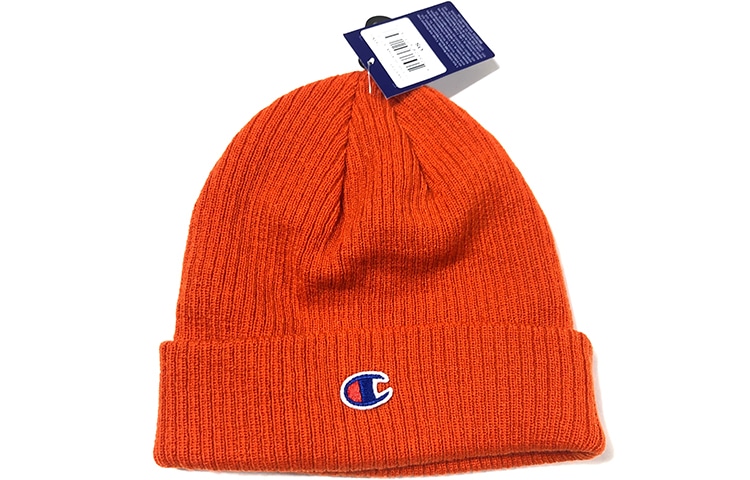 Champion Classic Embroidered Beanie Orange
