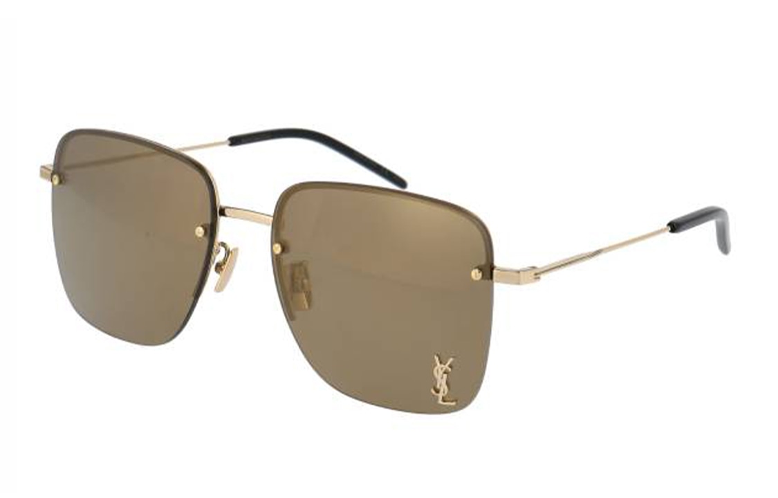 SAINT LAURENT/圣罗兰 Saint Laurent Sunglasses Gold