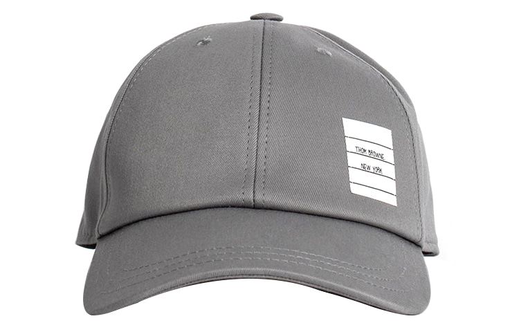 Thom Browne Baseball Cap Grey